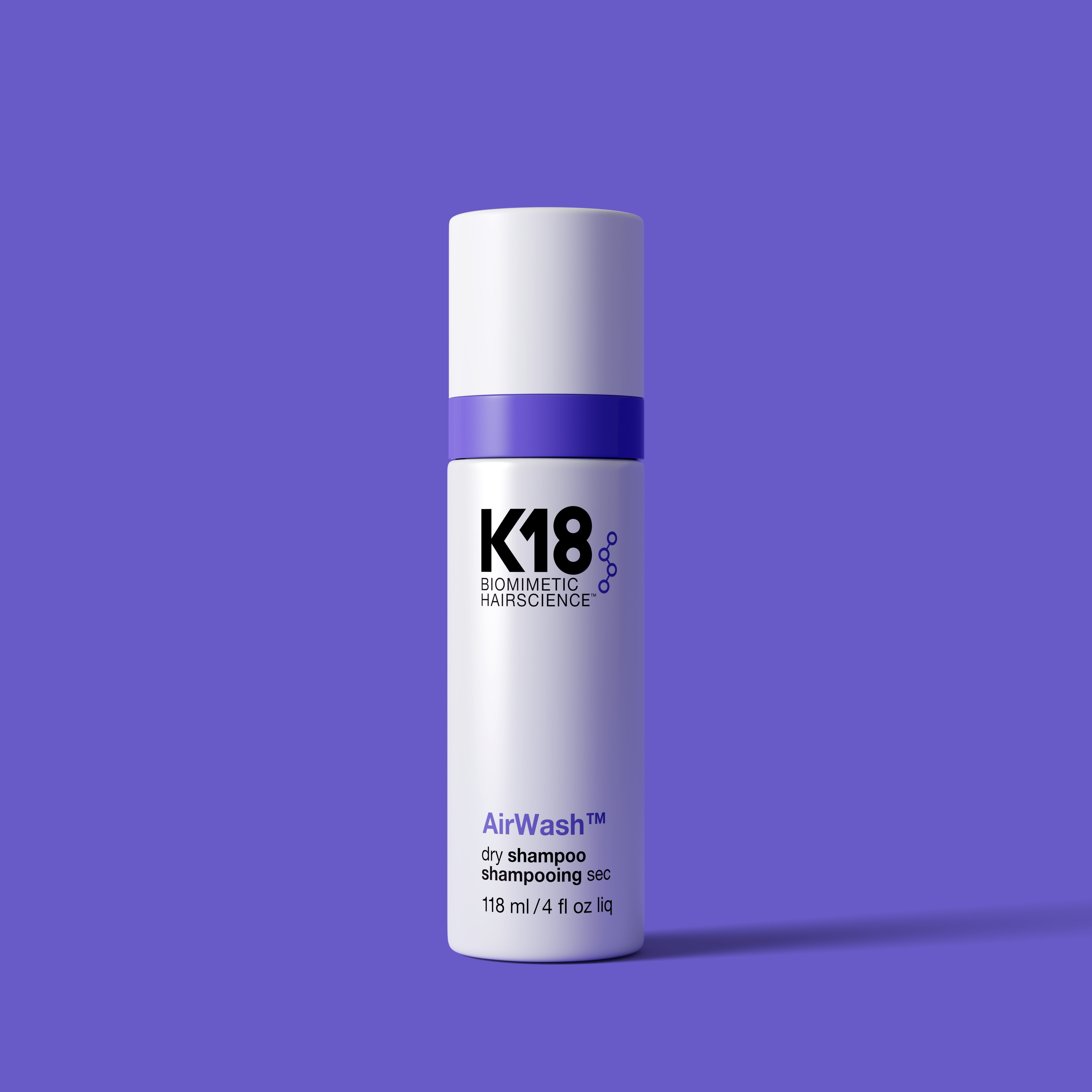 AirWash™ dry shampoo K18 - שמפו יבש - 118 מ"ל